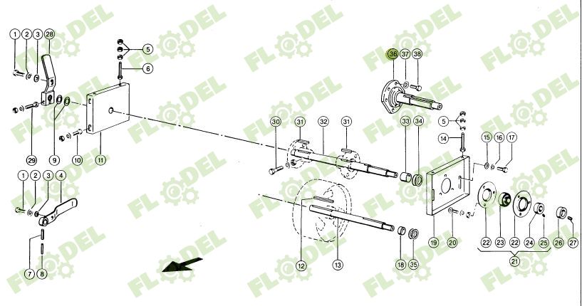 Ax CLAAS 626007