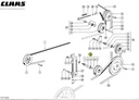 Fulie intinzator CLAAS 772170