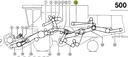 Curea combina CLAAS 644447 GATES