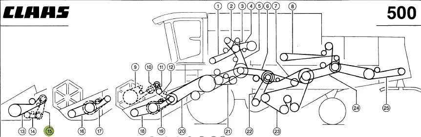 Lant CLAAS 503445
