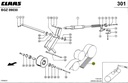 Curea combina CLAAS 5HB 667453 GATES