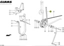 Curea combina CLAAS 2HB 667981 GATES