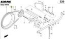 Curea combina CLAAS 829094 GATES