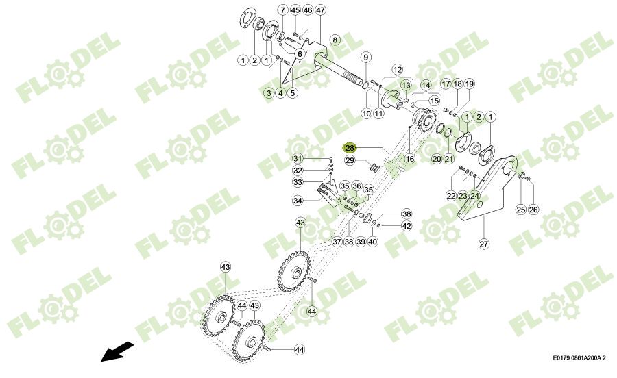 Lant descarcare CLAAS LEXION 507707