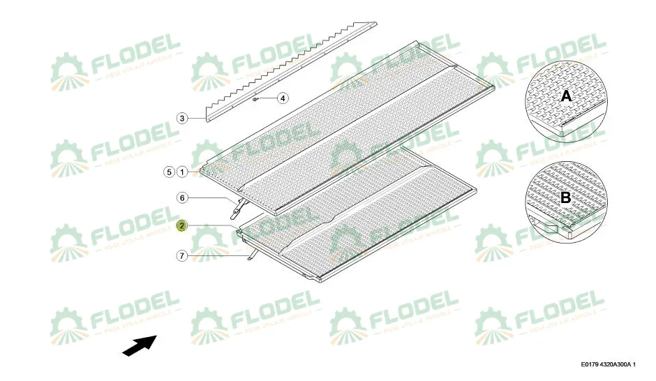 Sita inferioara CLAAS LEXION 756465