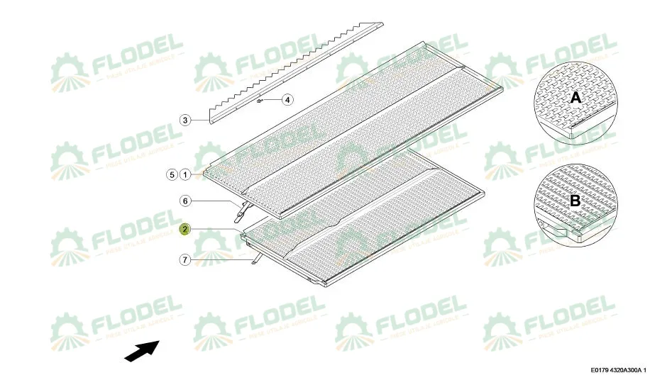 Sita inferioara CLAAS LEXION 756465