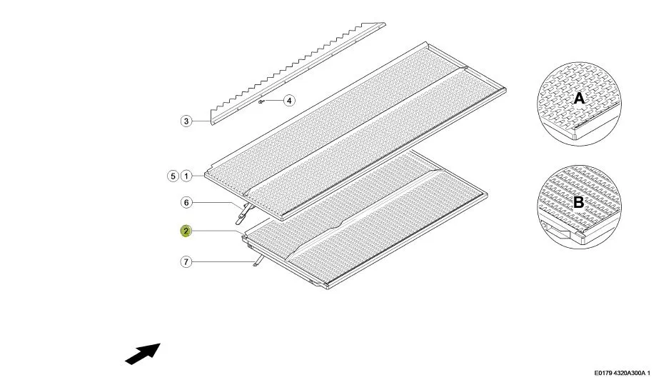 Sita inferioara CLAAS LEXION 756465