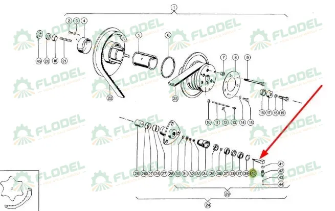 Cap injector hidraulic CLAAS  630203