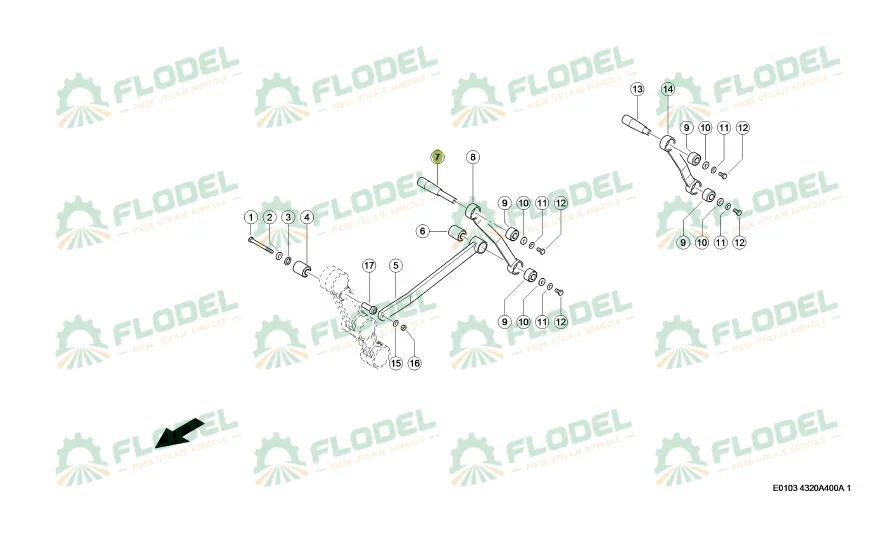 Bolt casa sitelor combina CLAAS 736024