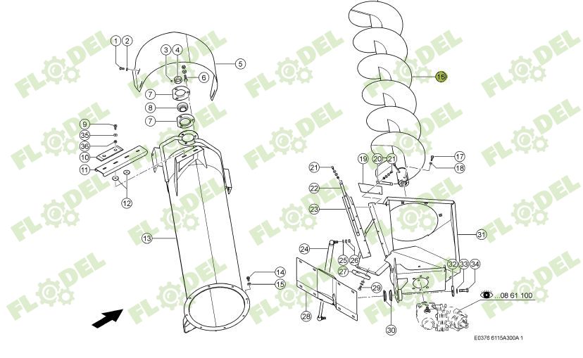 Melc incarcare CLAAS LEXION 795206