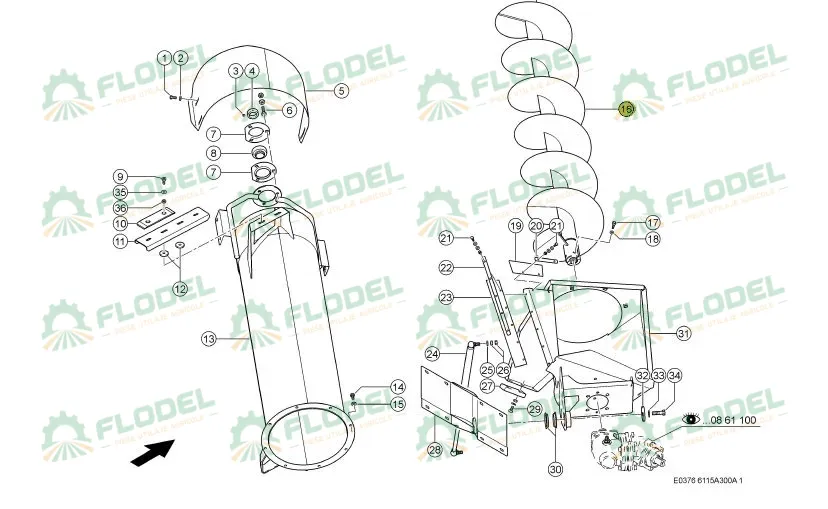 Melc incarcare CLAAS LEXION 795206