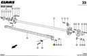 Rulment role pick up balotiera CLAAS 213919