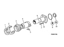 Rulment presiune tractor CLAAS RENAULT 7700653343 KAWE