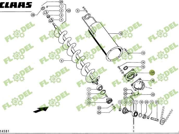 Grup incarcare CLAAS 639593
