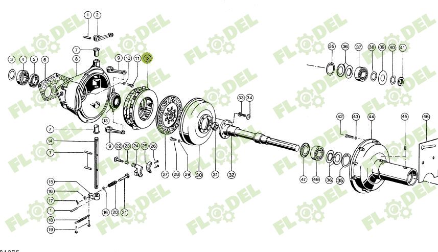 Cuplaj placa presiune CLAAS 679995