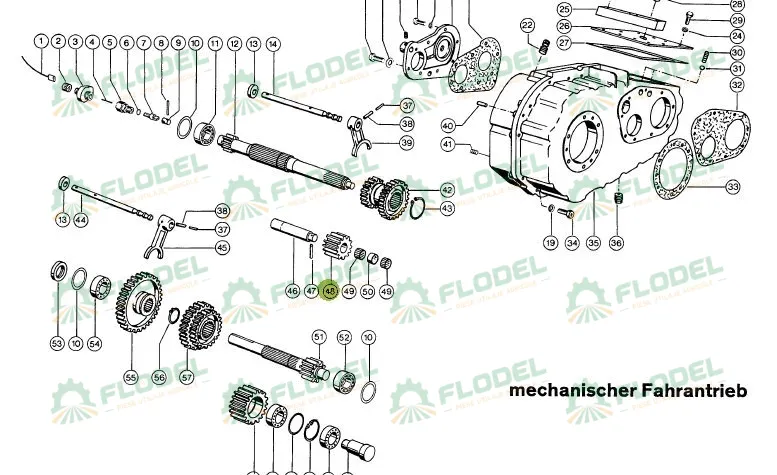 Pinion cutie viteze CLAAS Z16 635033