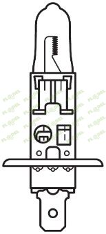 Bec 12V H1 55 W Cool Blue Intense Nextgen Osram