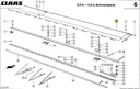 Tabla 2620x418x52mm 650095
