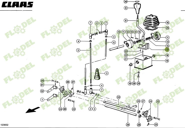 Opritor Original CLAAS 664722