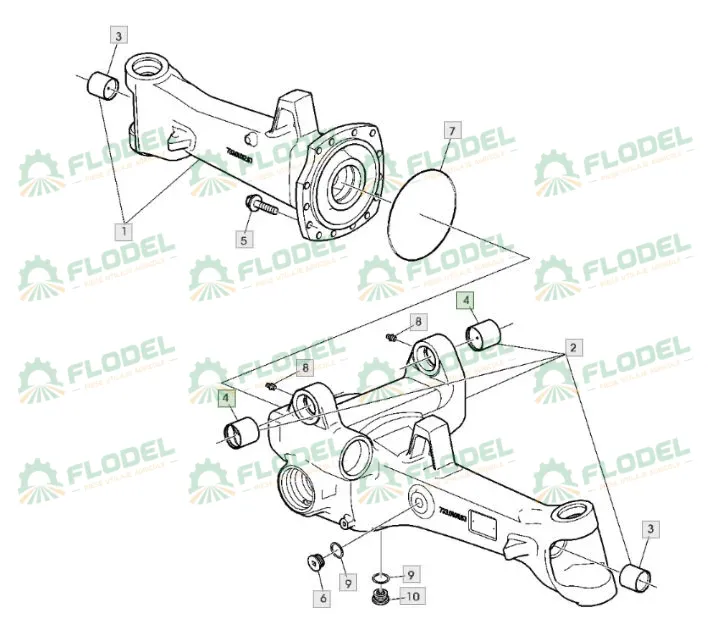 Bucsa punte fata JOHN DEERE L76471 Original JOHN DEERE