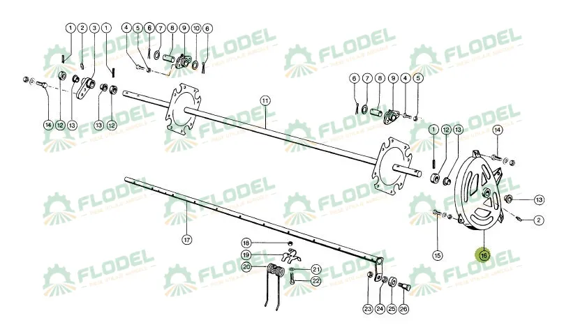 Cama balotiera CLAAS 810400