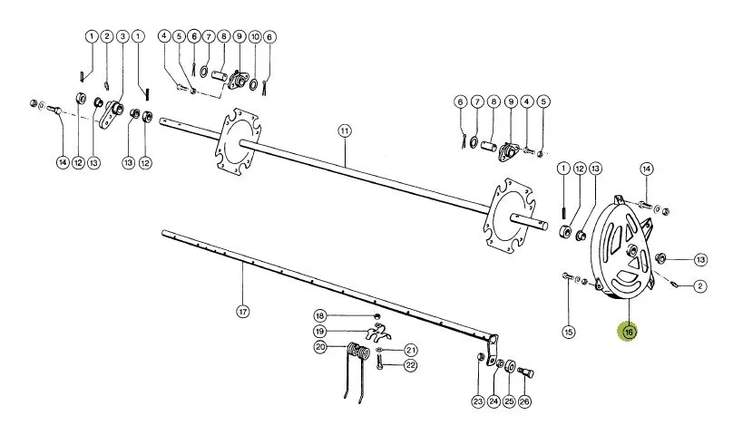 Cama balotiera CLAAS 810400