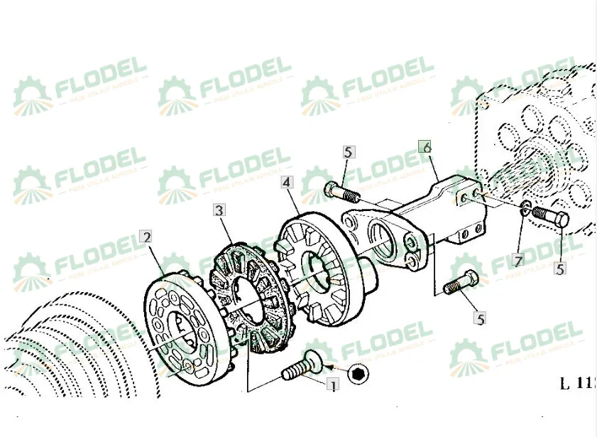 Cuplaj pompa hidraulica JOHN DEERE L34573