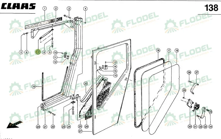 Telescop usa combina CLAAS 622708 