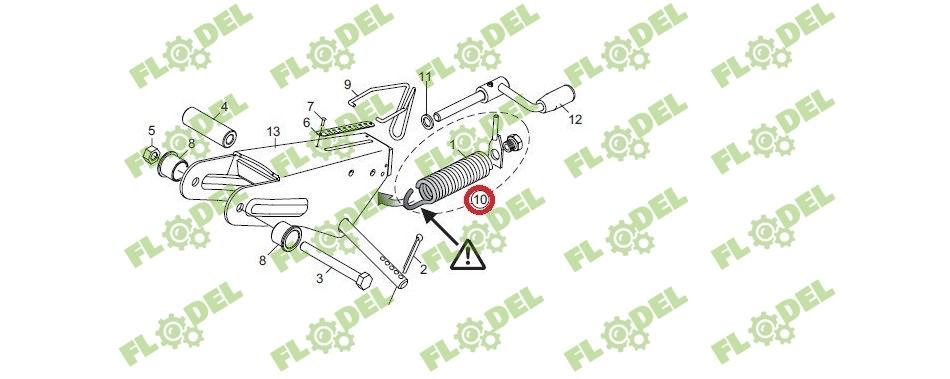 Arc semanatoare MASCHIO GASPARDO G15226280R Original 
