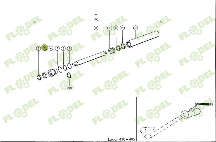 Simering CLAAS 0002390250 Original CLAAS