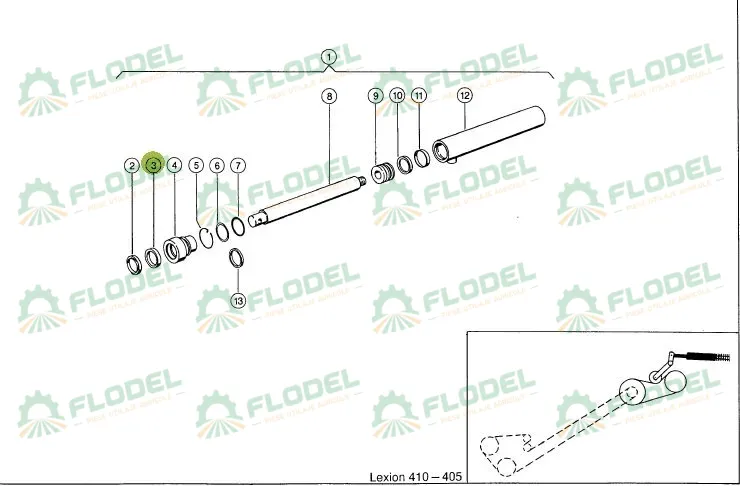Simering CLAAS 0002390250 Original CLAAS