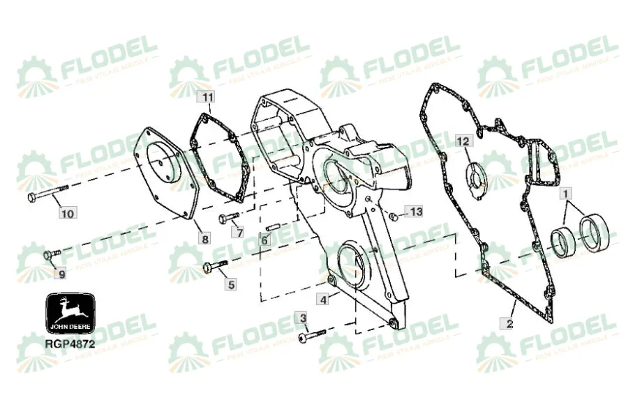 Capac distributie JOHN DEERE R502083 Original JOHN DEERE