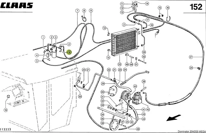 Senzor presiune clima CLAAS  622856
