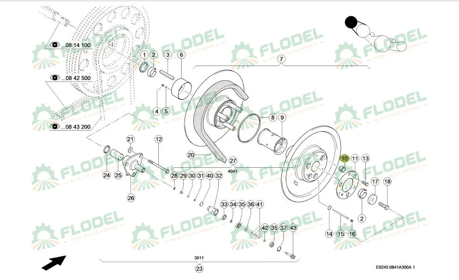 Bucsa teflon 660911 Original CLAAS 