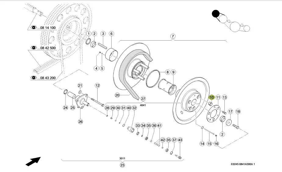 Bucsa teflon 660911 Original CLAAS 