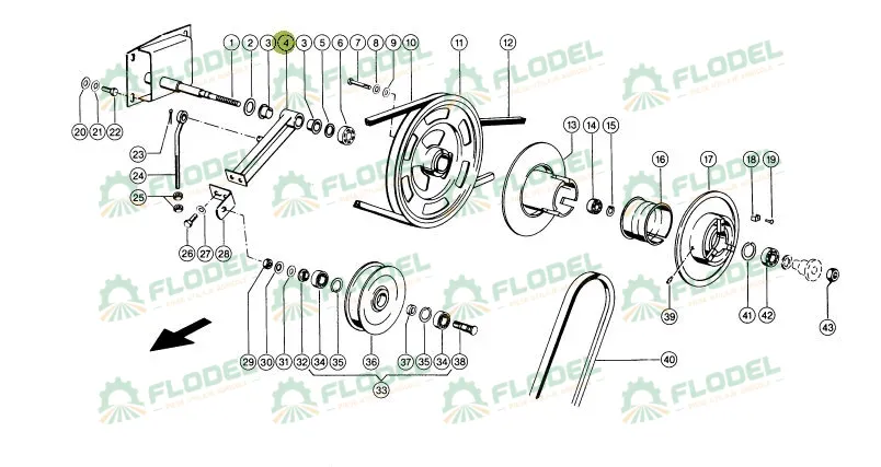 Brat variator CLAAS 629623 