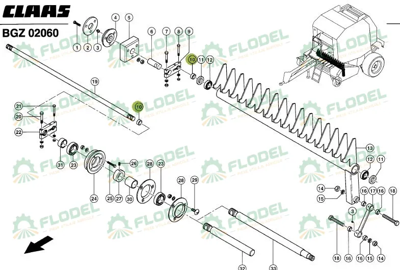 Bucsa  0008233520 Claas OR