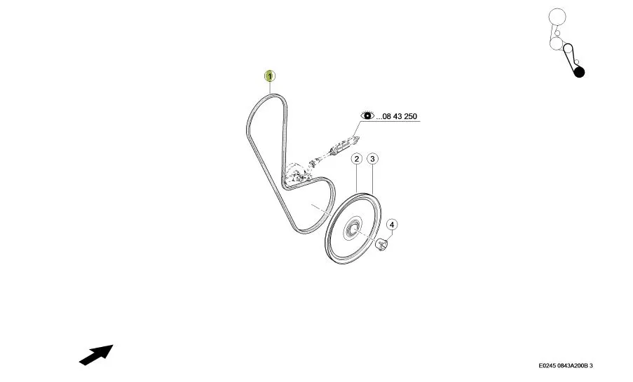 Curea combina CLAAS LEXION 660566 GATES