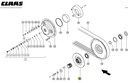 Disc ambreiaj combina CLAAS LEXION 628875 SACHS