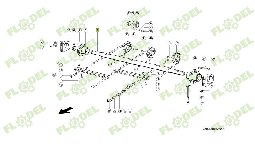 Ax transportor CLAAS TUCANO 520152