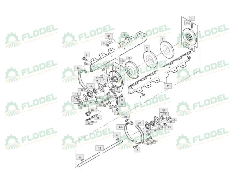 Sina postbatator combina JOHN DEERE AH168089