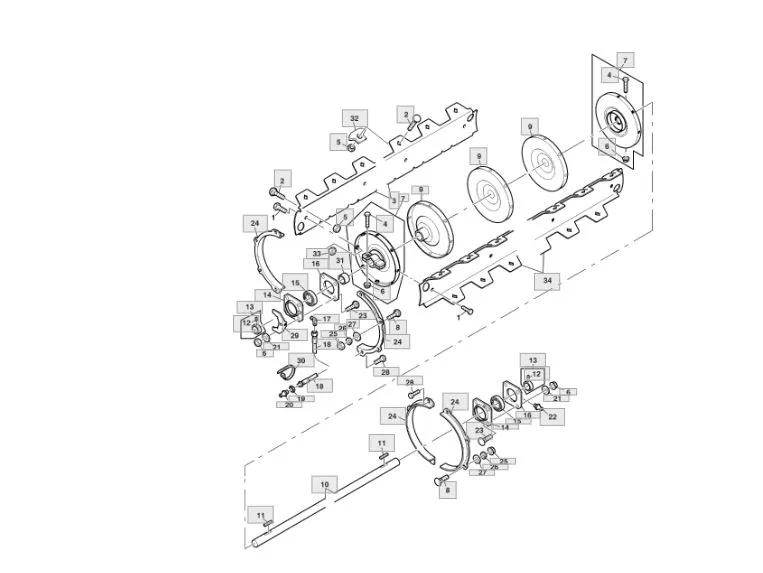 Sina postbatator combina JOHN DEERE AH168089