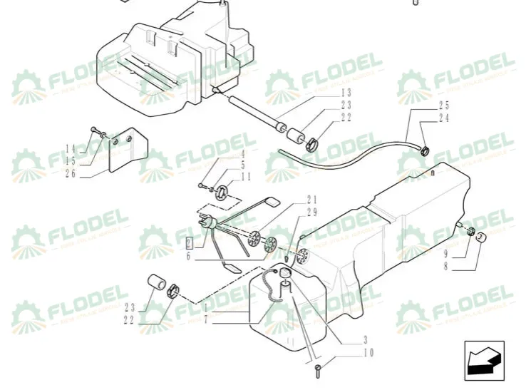 Indicator nivel combustibil NEW HOLLAND 82026072