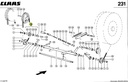 Fulie combina CLAAS 175928