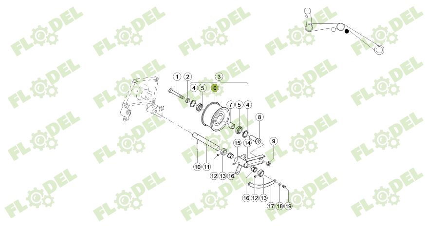 Fulie CLAAS 629006