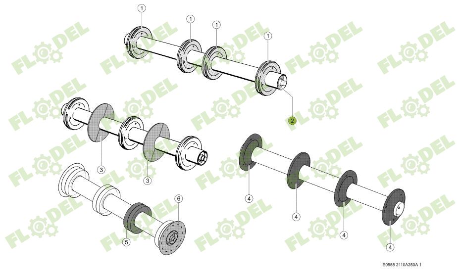 Butuc combina CLAAS 650699