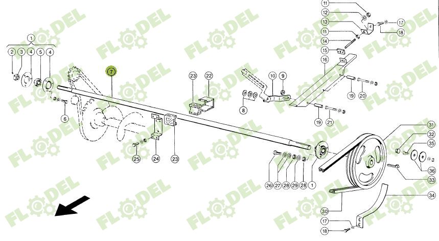 Ax descarcare CLAAS 693222