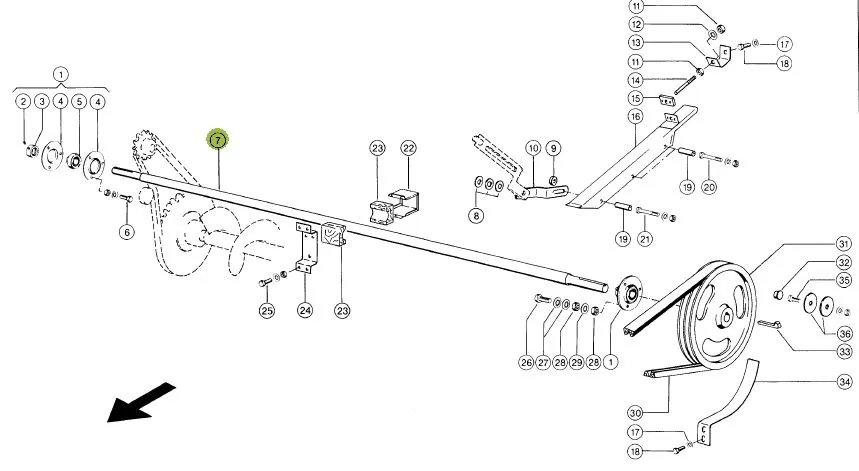 Ax descarcare CLAAS 693222