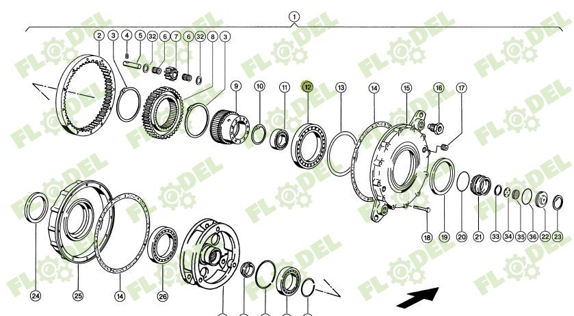 Rulment FAG 16026