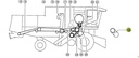 Curea combina CLAAS 661429 GATES